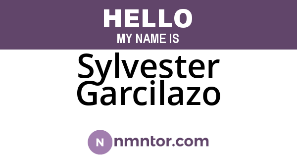 Sylvester Garcilazo