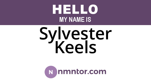 Sylvester Keels