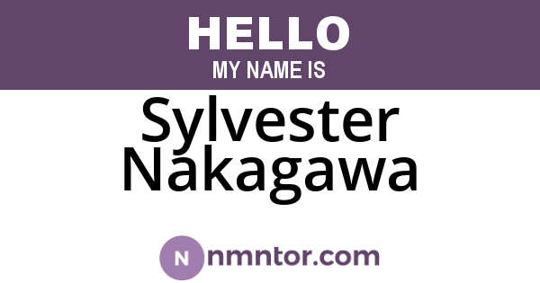 Sylvester Nakagawa