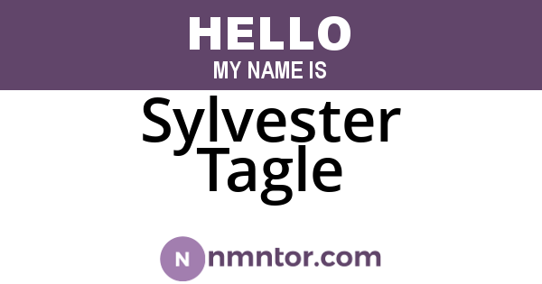 Sylvester Tagle
