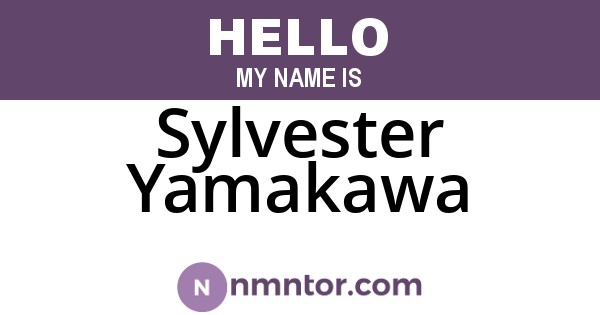 Sylvester Yamakawa