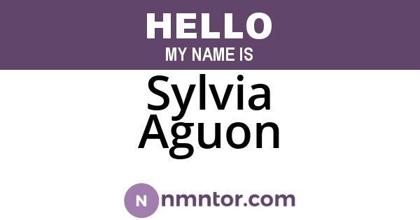 Sylvia Aguon