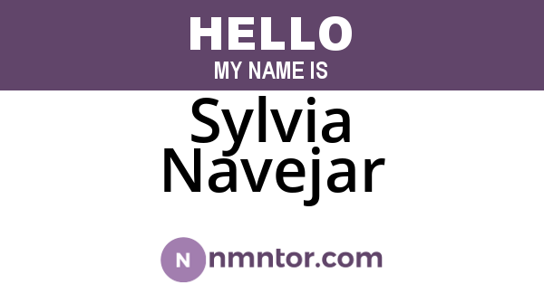 Sylvia Navejar