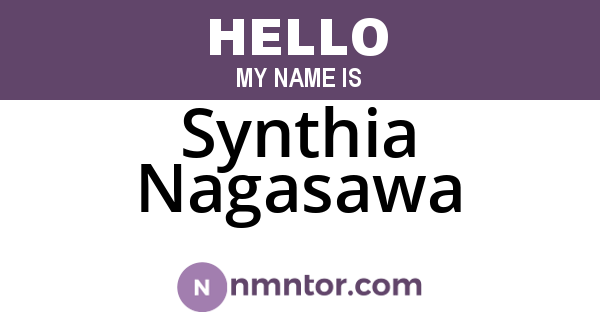 Synthia Nagasawa