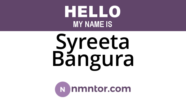 Syreeta Bangura