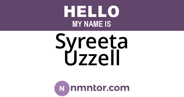 Syreeta Uzzell