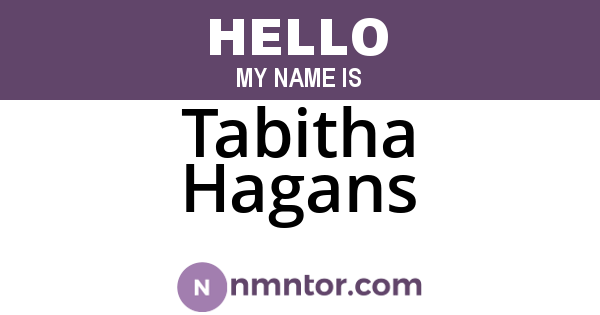 Tabitha Hagans