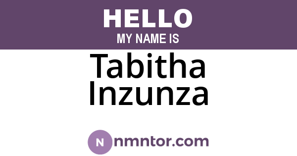 Tabitha Inzunza