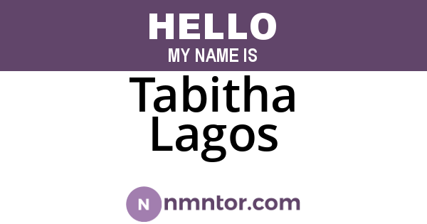 Tabitha Lagos