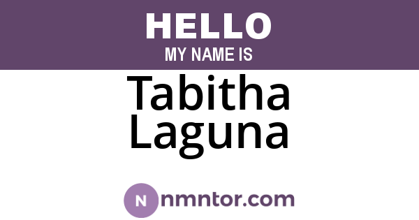 Tabitha Laguna