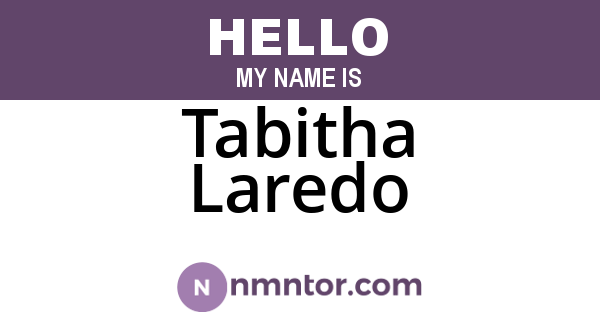 Tabitha Laredo