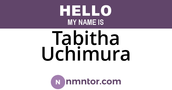 Tabitha Uchimura