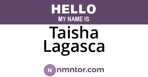 Taisha Lagasca