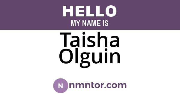 Taisha Olguin