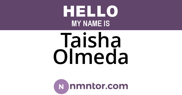 Taisha Olmeda