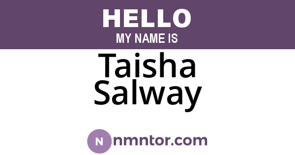 Taisha Salway
