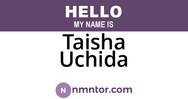 Taisha Uchida