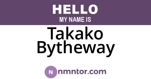 Takako Bytheway