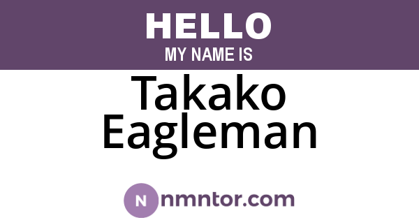 Takako Eagleman