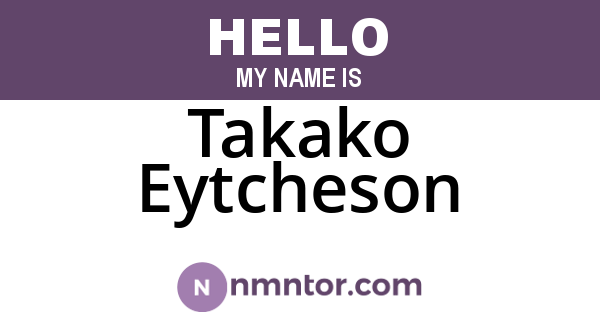 Takako Eytcheson