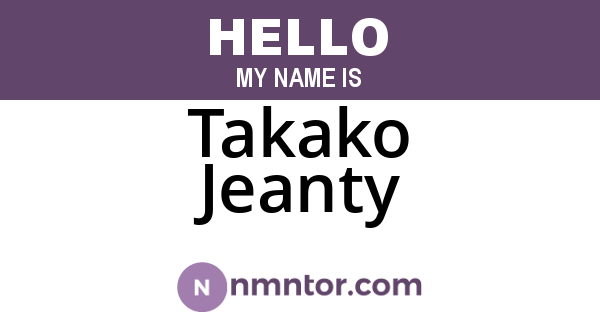 Takako Jeanty