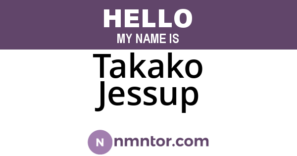 Takako Jessup