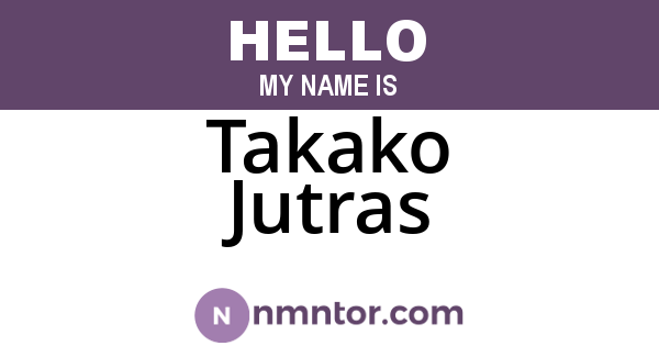 Takako Jutras