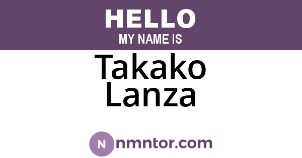 Takako Lanza