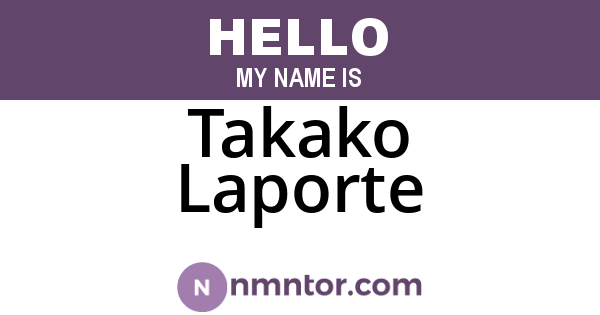 Takako Laporte