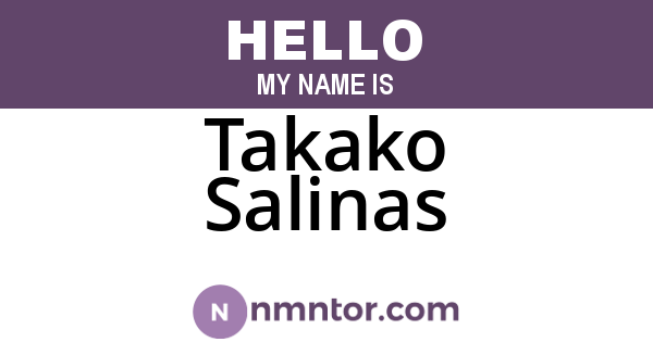 Takako Salinas