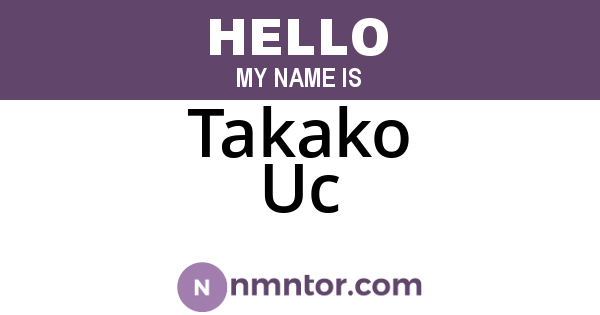 Takako Uc