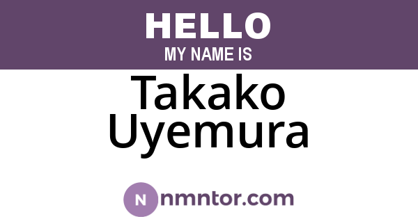 Takako Uyemura