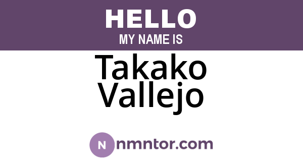 Takako Vallejo