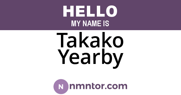 Takako Yearby