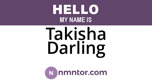 Takisha Darling