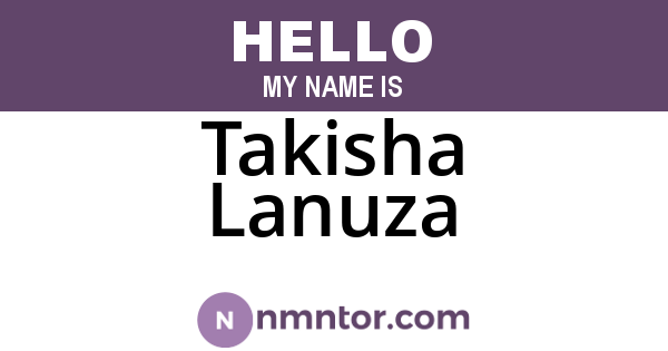 Takisha Lanuza