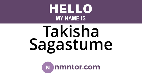 Takisha Sagastume