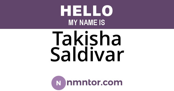 Takisha Saldivar