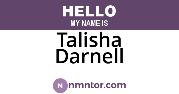 Talisha Darnell