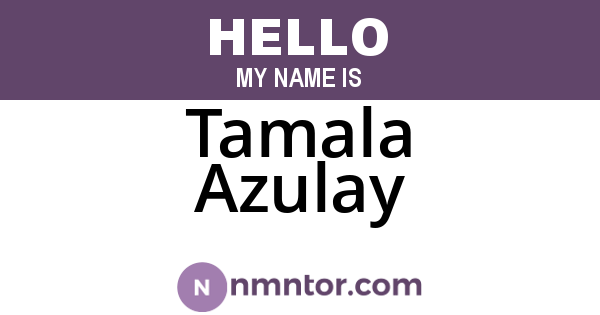 Tamala Azulay
