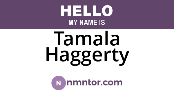 Tamala Haggerty