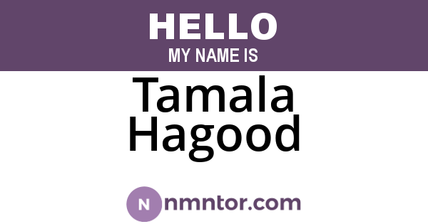 Tamala Hagood