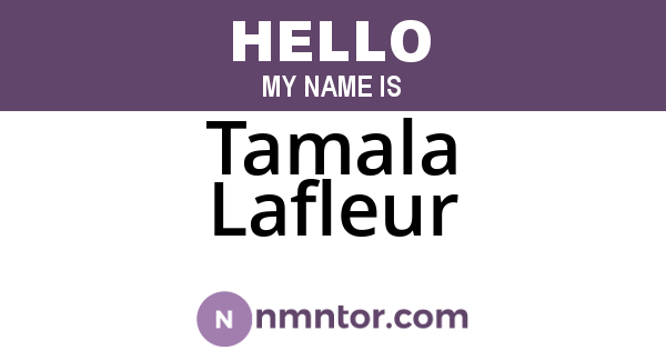Tamala Lafleur