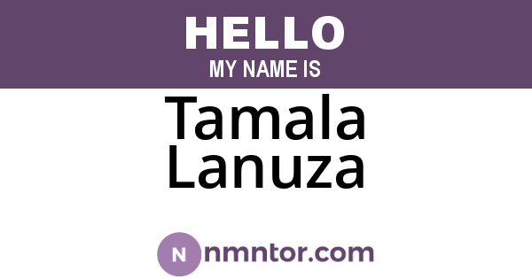 Tamala Lanuza
