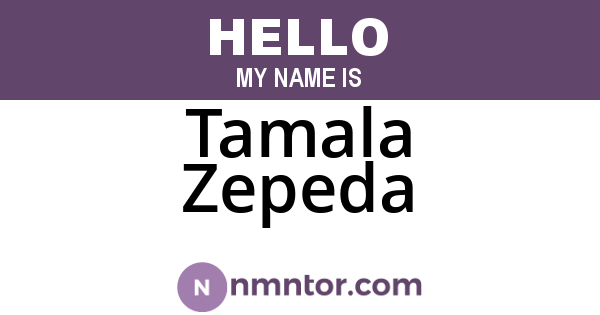 Tamala Zepeda