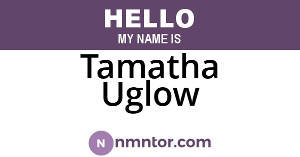 Tamatha Uglow