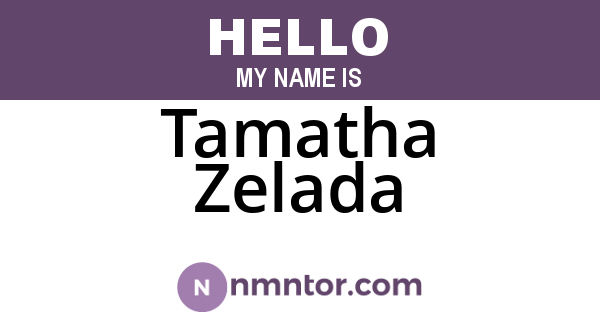 Tamatha Zelada