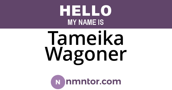 Tameika Wagoner