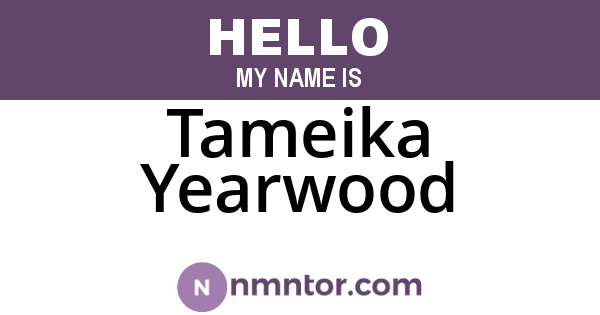 Tameika Yearwood