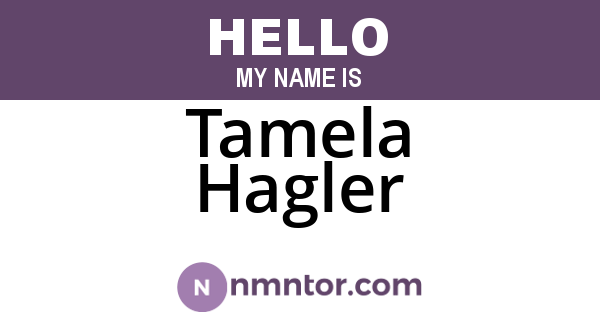 Tamela Hagler